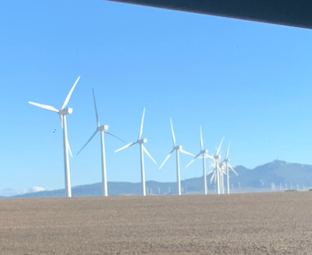 Terrific kite surfing