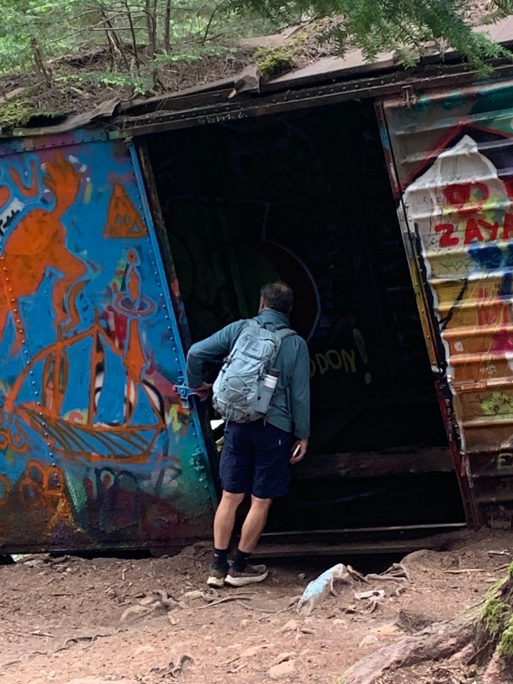 The Train Wreck trail